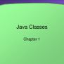 PPT - Java Classes PowerPoint Presentation, Free Download - ID:9082296