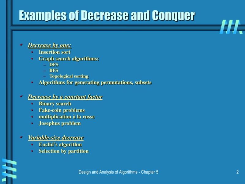 Ppt Now Chapter 5 Decrease And Conquer Powerpoint Presentation - Creative Nature Picture - 8K