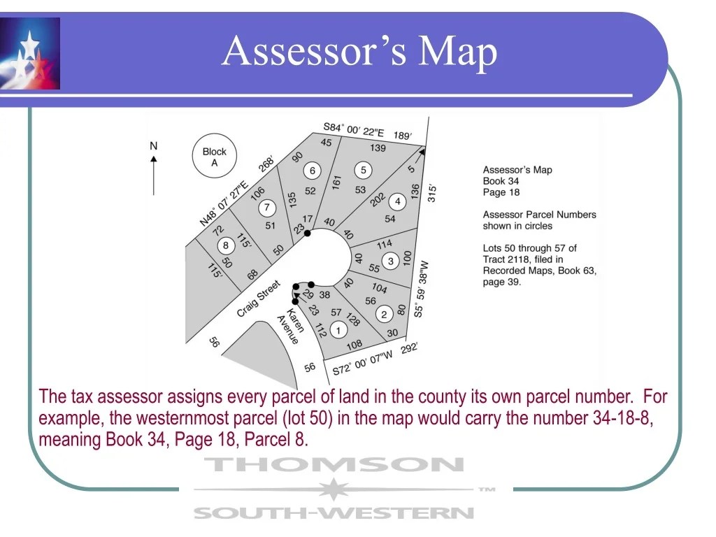PPT Real Estate Land And Assessor S Map L 