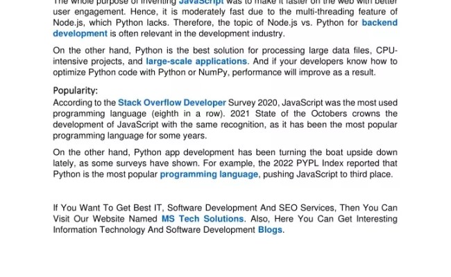 PPT - Comparison Between Python Vs JavaScript PowerPoint Presentation ...