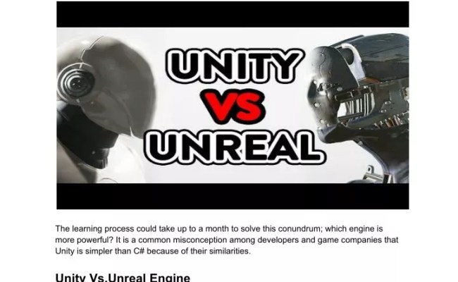 PPT - Which Game Engine Is Right_ Unity Vs Unreal Engine PowerPoint ...