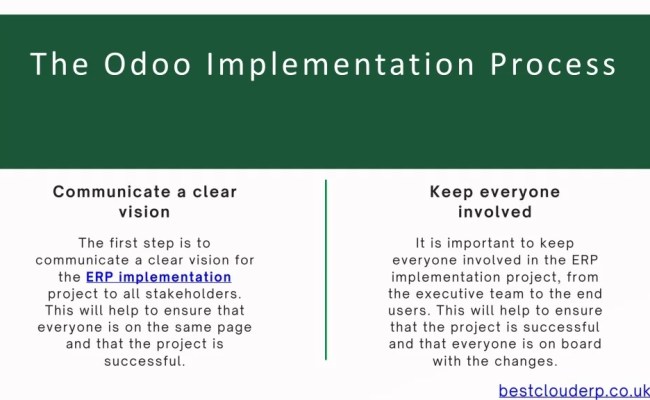 PPT - Odoo ERP Implementation: Guide On Process PowerPoint Presentation ...