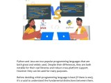 Ppt Java Developer Vs Python Developer Powerpoint Presentation Free