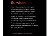Ppt Empower Your Vision With Our Expert Python Development Services