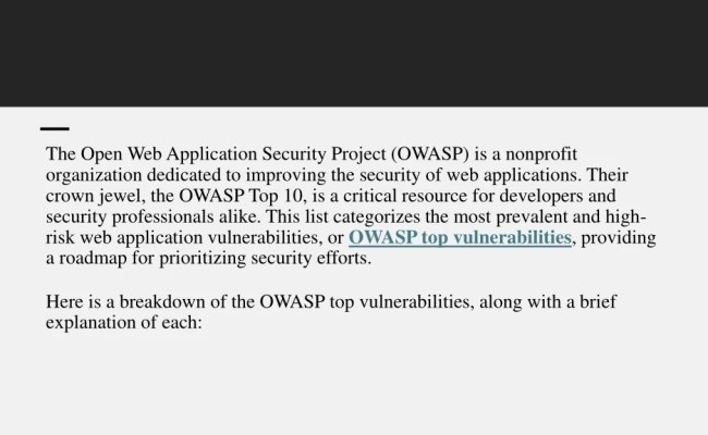 PPT - Top 10 Web Application Security Risks-Understanding OWASP Top ...