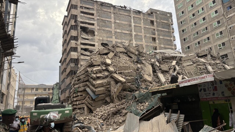 Kenya : l’effondrement d’un immeuble de 18 étages à Nairobi déclenche une vaste opération de secours -