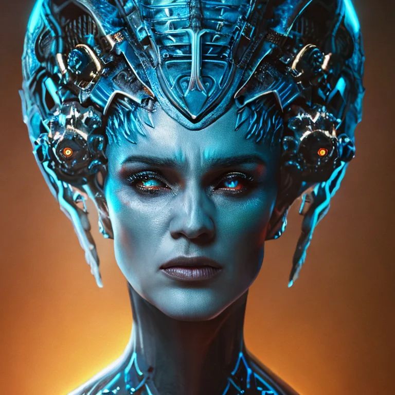 Alien Character Art Image Ai - Premium Colorful Pattern Gallery - 4K