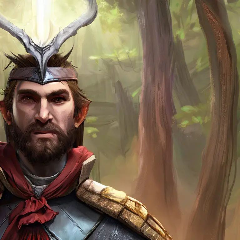 Mage Character Portrait Image Ai - Nature Backgrounds - Incredible Mobile Collection