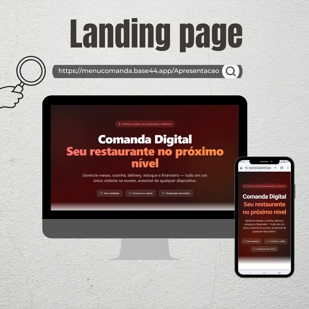 Comanda Digital & Delivery