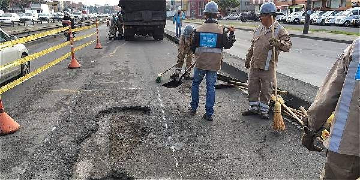 Aplicación ayuda a tapar huecos en bogotá