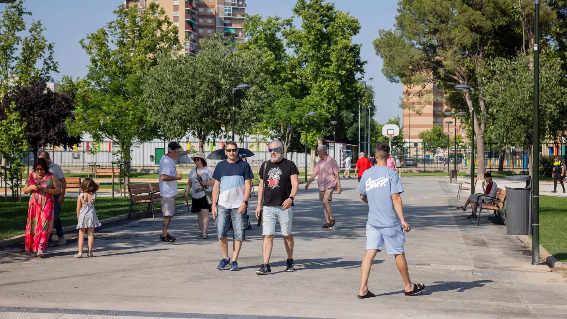 El parque de Zaragoza que reabre tras una «profunda renovación» y con 57 árboles más