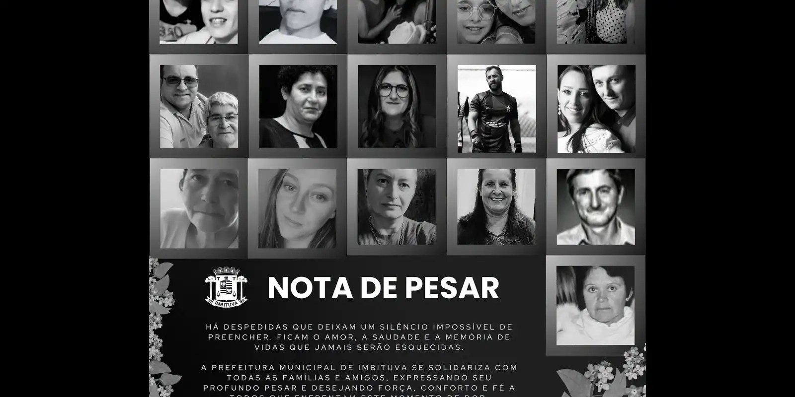 Vítimas do acidente na BR-737 são veladas em Imbituva 