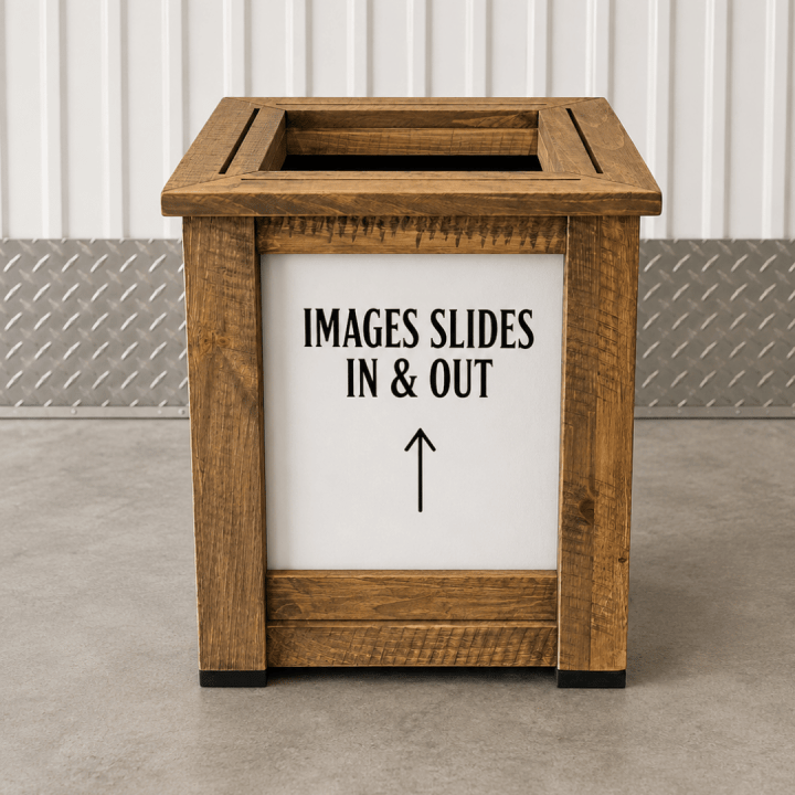 Large personalized flower pot