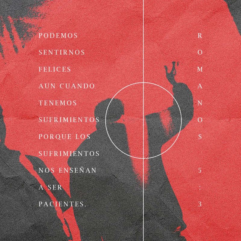 Rvr Versiculo Biblico Diario Romanos 5 3 4 - Premium Abstract Photo Gallery - Retina