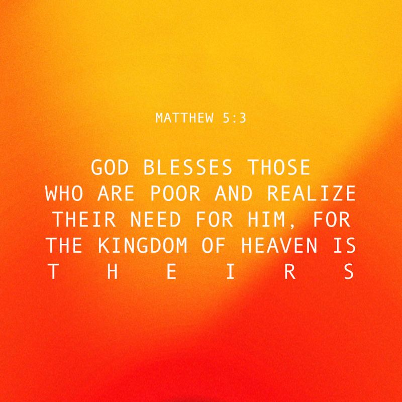 Blessed Are The Poor Matthew 5 3 Abide Bible Words Images Bible - Best Sunset Backgrounds in Ultra HD