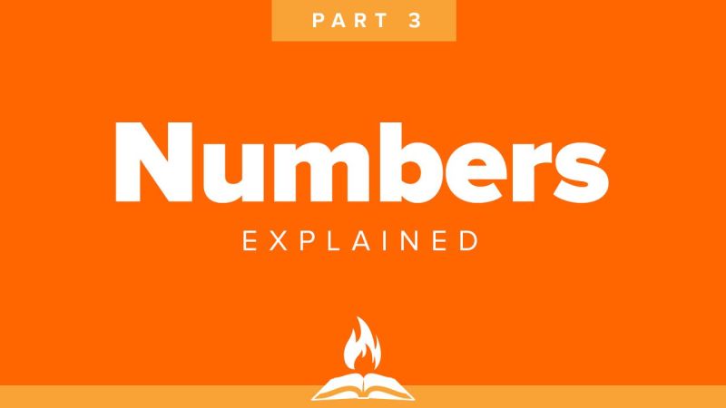 Numbers 3 Explained Explaining The Book - Minimal Image Collection - Retina Quality