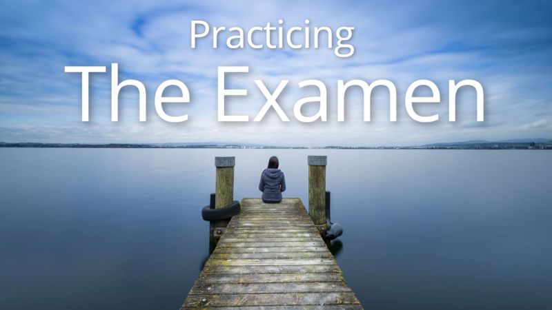 Practicing The Examen - Download High Quality Sunset Design | Retina