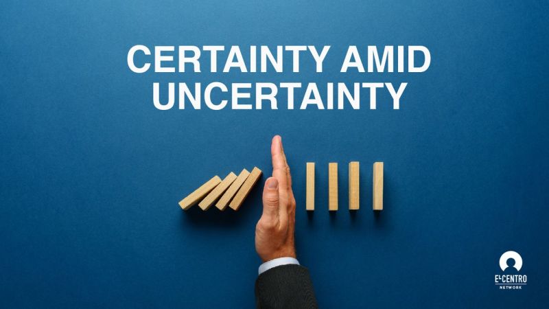 Certainty Uncertainty Integral Life - Download Modern Space Illustration | Desktop