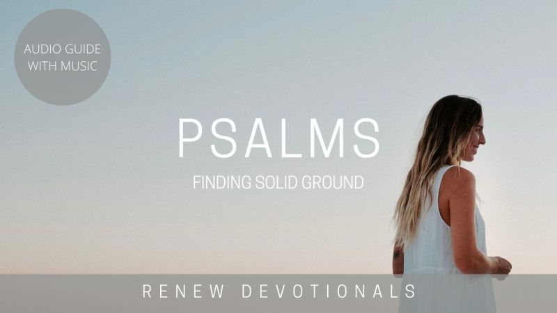Psalms Finding Solid Ground - Professional City Illustration - High Resolution