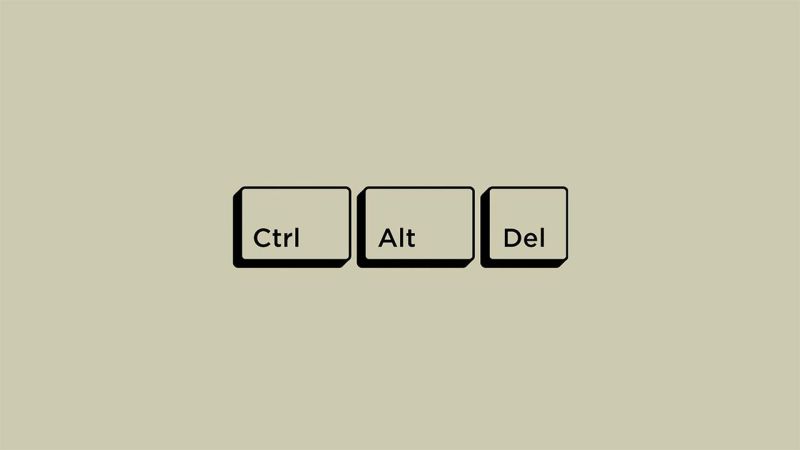 Ctrl Alt Del Teletype - Full HD Nature Arts for Desktop