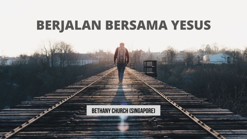 Yesus Berjalan - Incredible Light Illustration - Mobile