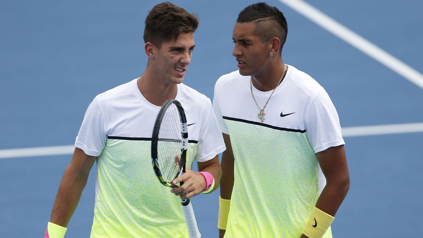 09/02/2022 at 16:20 | eurosport. Australian Open 2022 Thanasi Kokkinakis Envious Of Nick Kyrgios Career Yannick Hanfmann