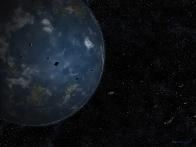 News Solar Echoes - Classic Dark Texture - HD