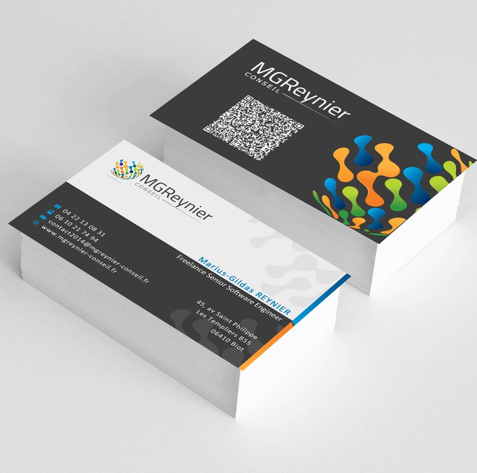 Create A Software Developer Freelance Logo Card Logo