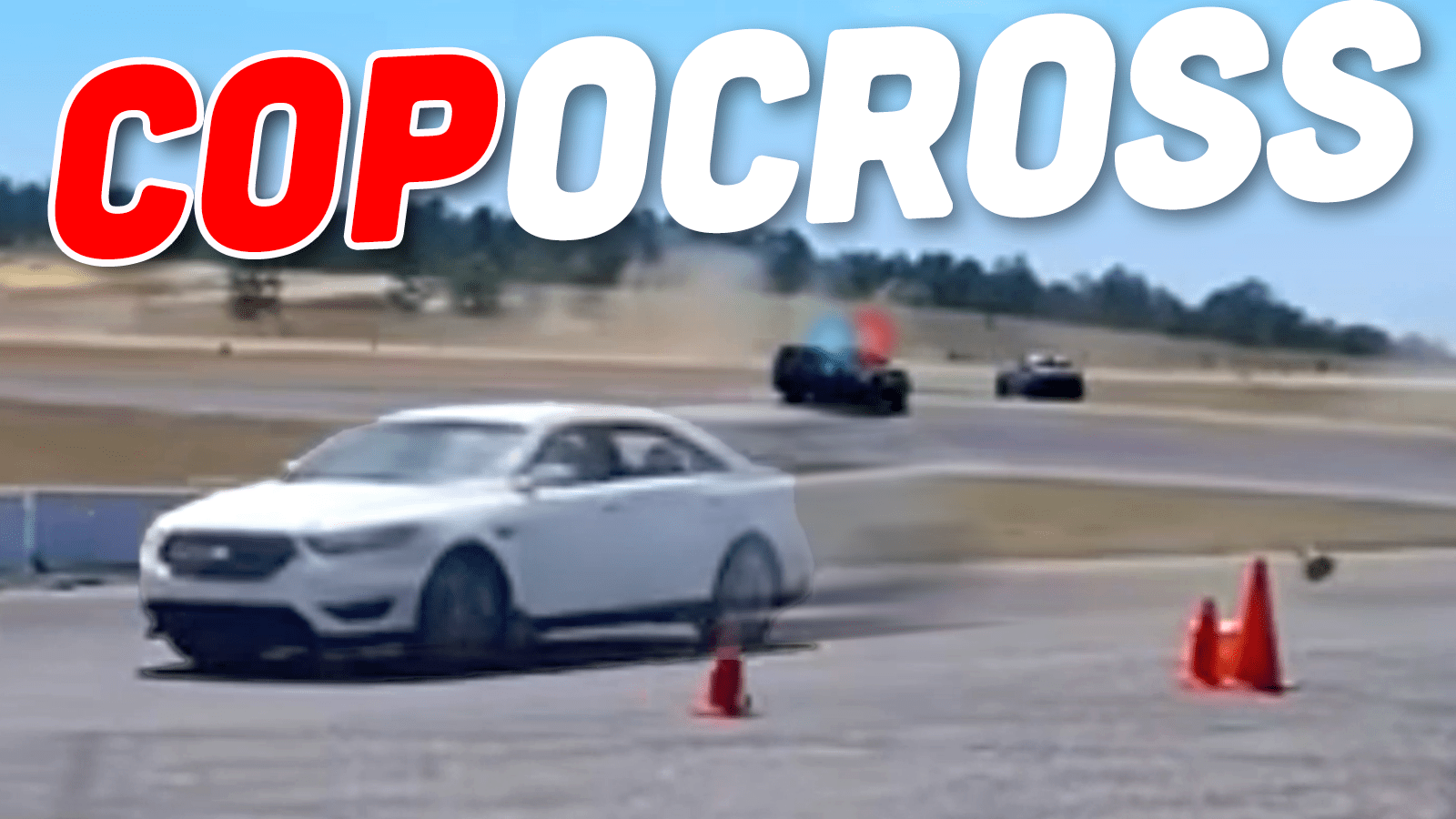 Ford Taurus Police Chase Crashes Through Autocross Event! (2026)