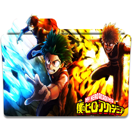 Icon Folder Boku No Hero Academia V2 By Khiciy On Deviantart