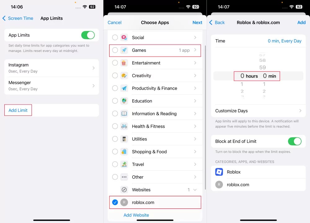 4 Easy Methods To Block Roblox On IPhone And IPad Block Roblox On Iphone Via App Limits 