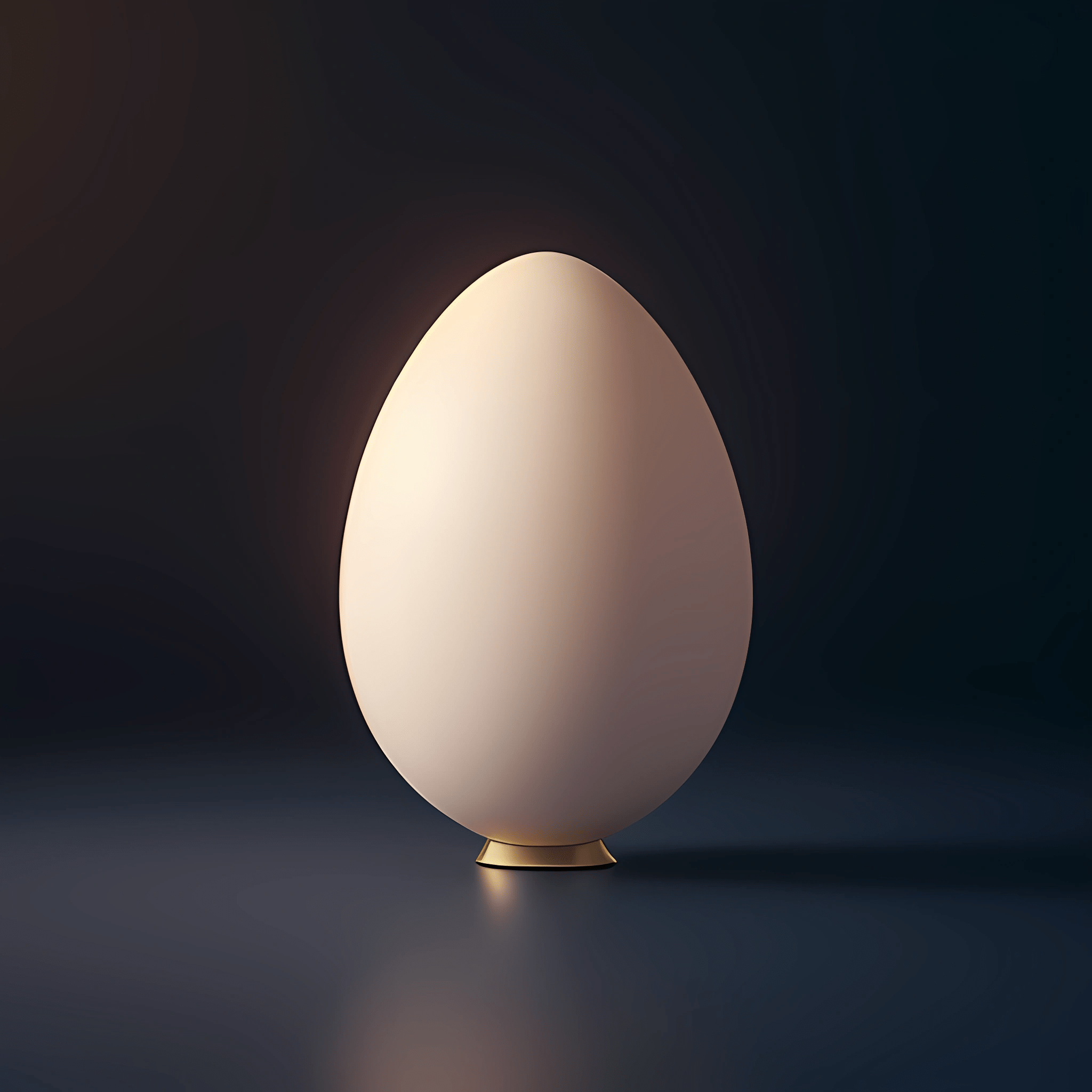 Minimalist Egg Sculpture Free Download Ai Scribbles