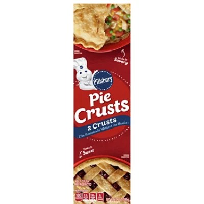 I had heard anecdotal evidence that they made a very respectable crust, and wanted to see for myself. Pillsbury Pie Crusts 2 Count 14 1 Oz Safeway