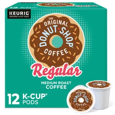2,000 calories a day is used for general nutrition . The Original Donut Shop Coffee Medium Roast Regular K-Cup