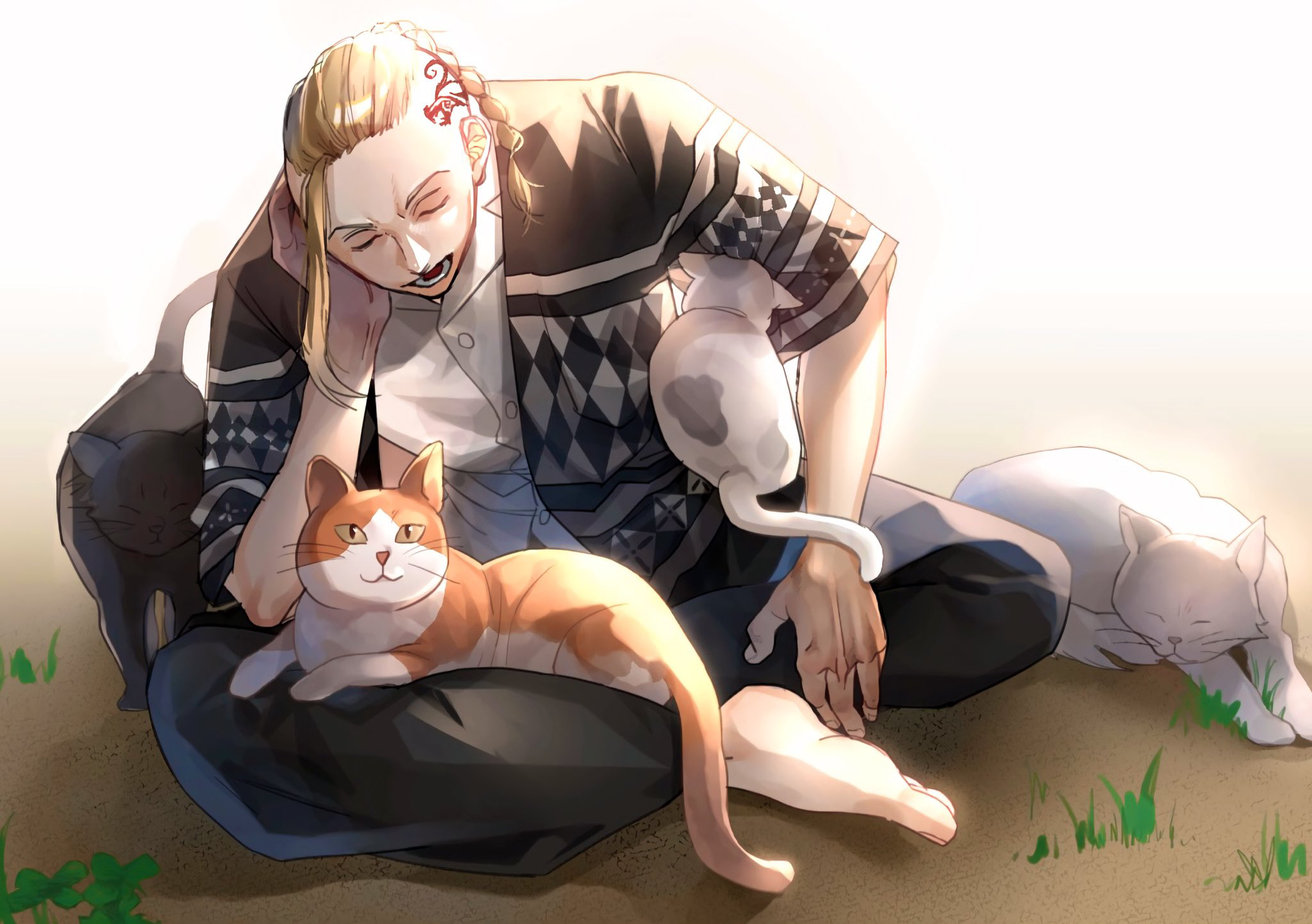 Perfect screen background display for desktop, iphone, pc, laptop. Ken Ryuguji Hd Wallpaper Background Image 2048x1443