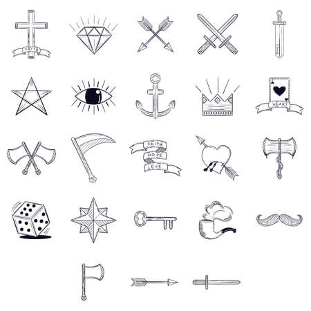 Tattoo Heart - Illustrations Et Vecteurs Libres De Droits - Stocklib 450_x_450_jpg