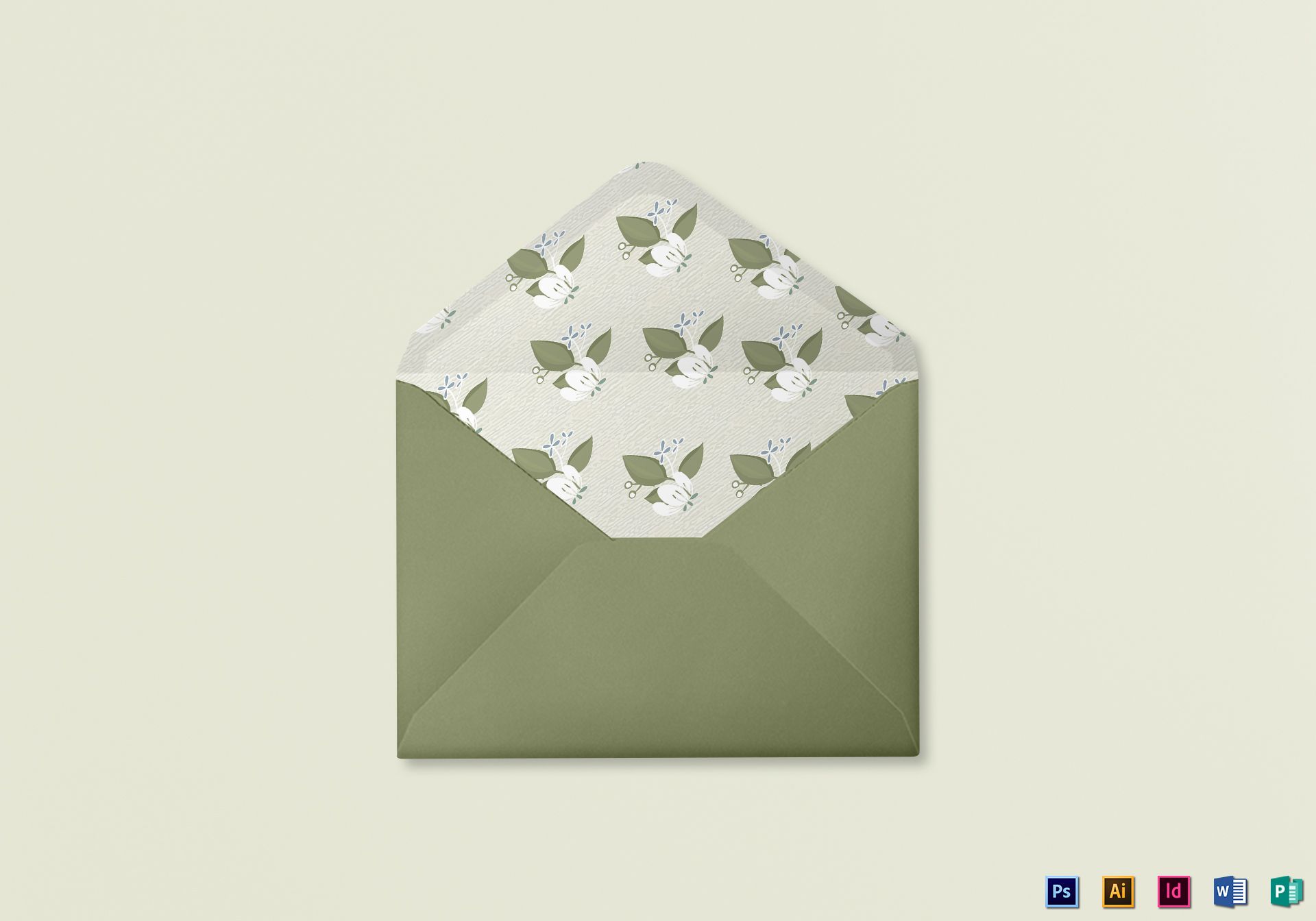Vintage Wedding Envelope Template In Psd Word Publisher Illustrator Indesign