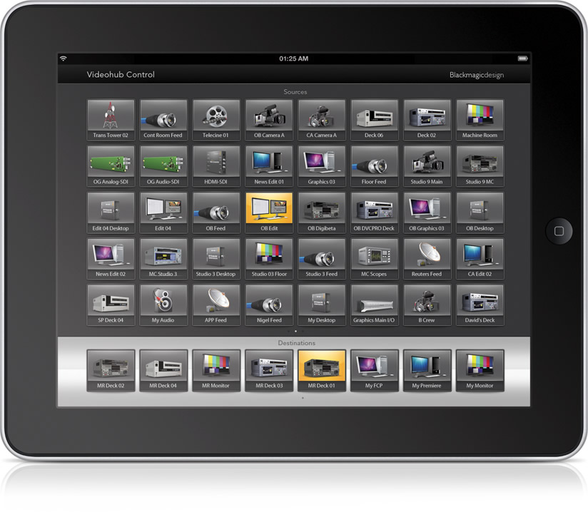 Videohub Control Labels At Broderick Evenson Blog