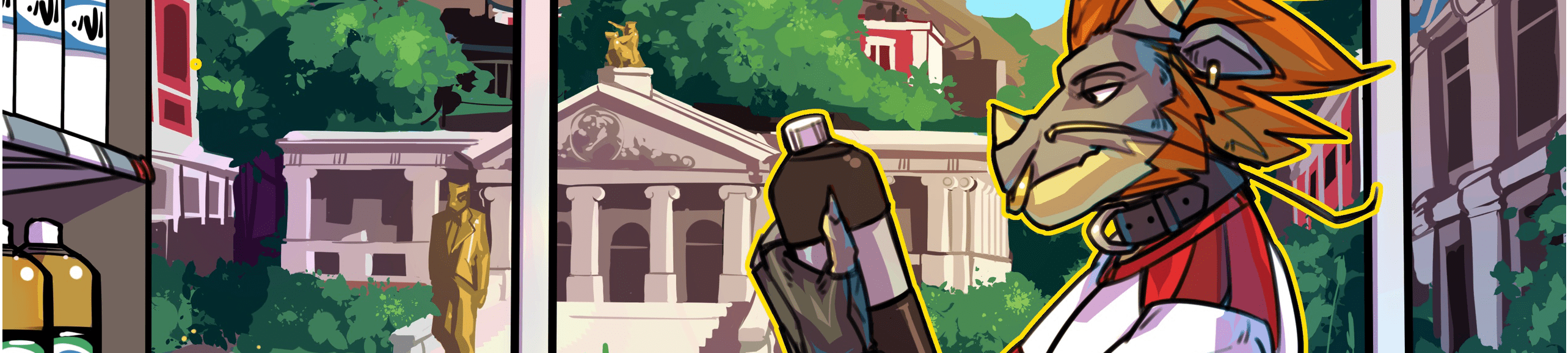 Adim Grumpy Gray Guy Exclusive Content On Boosty - City Backgrounds - Ultra HD Ultra HD Collection