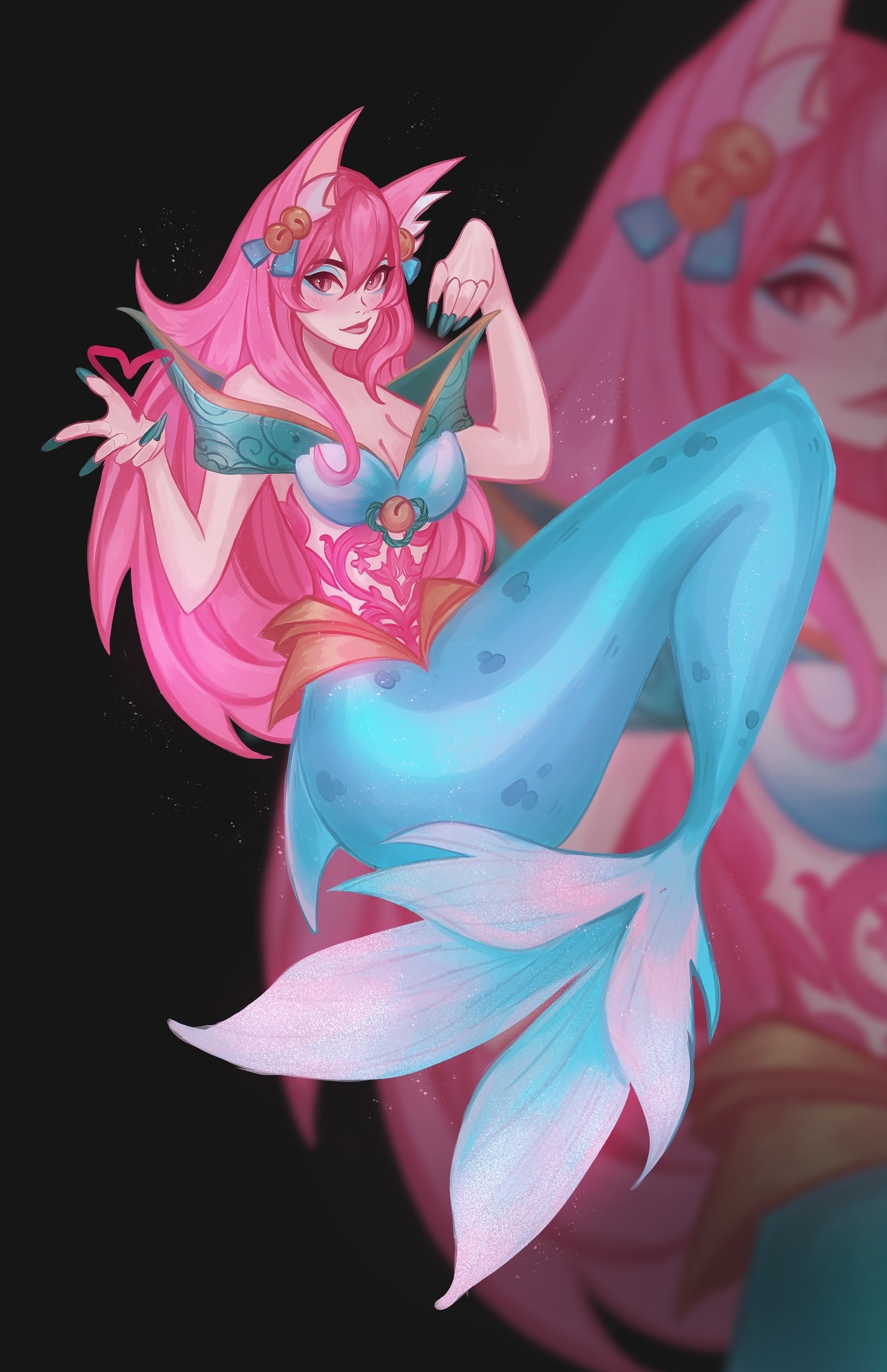 Kris P Exclusive Content On Boosty - Premium Ocean Illustration Gallery - Mobile