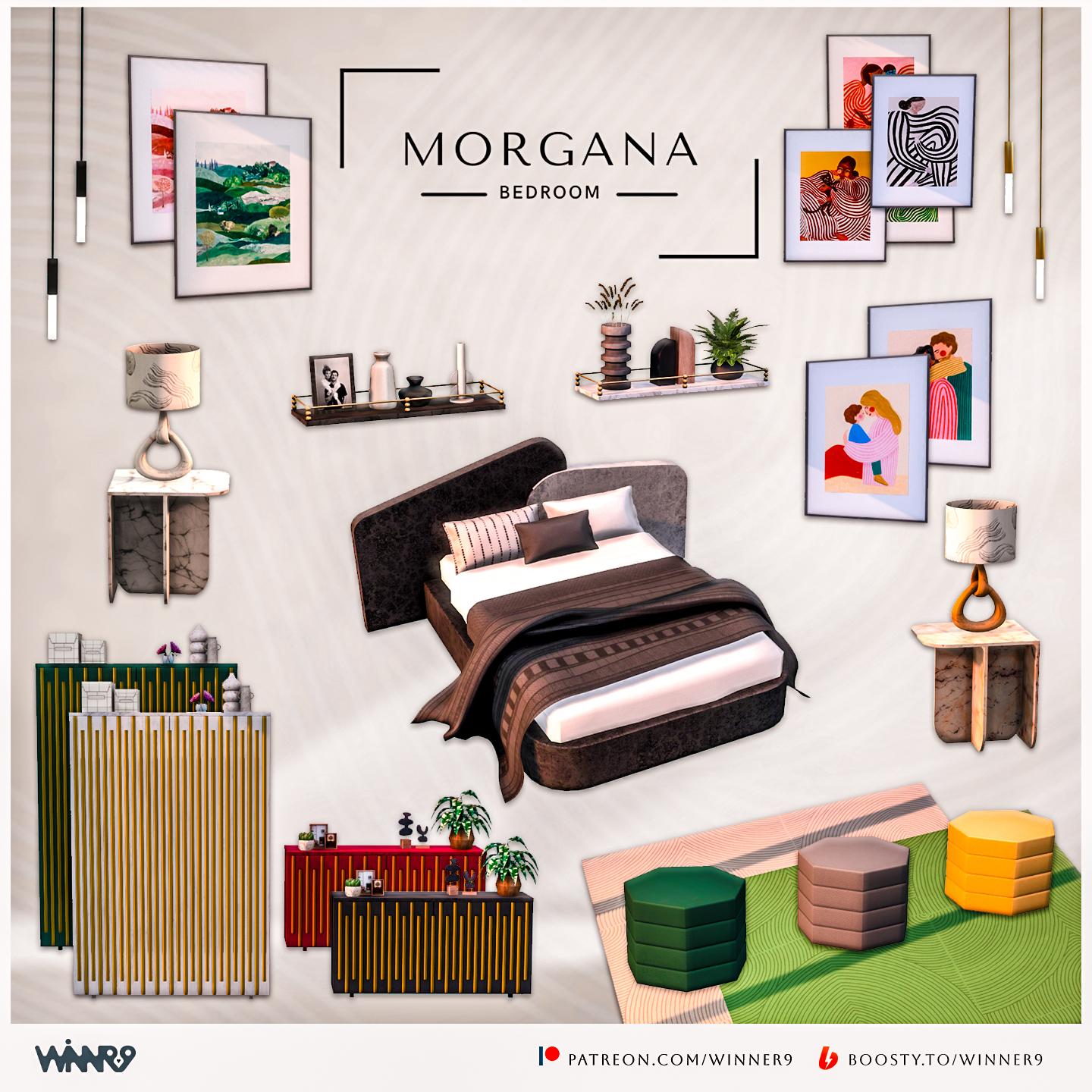 Winner9 Exclusive Content On Boosty - Premium Dark Background Gallery - High Resolution