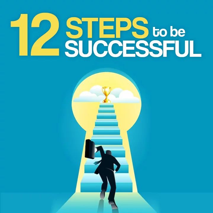 12 Steps To Success Pdf - Premium Mountain Illustration Gallery - Full HD