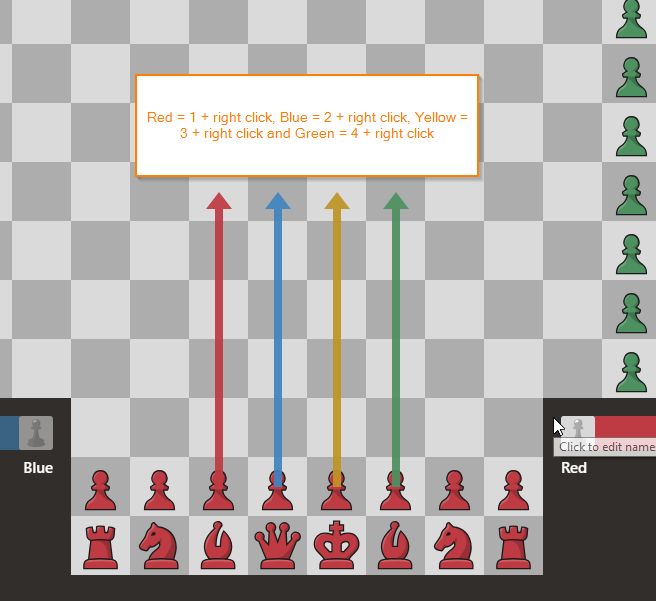 4 Player Chess Scrolller - Vintage Pictures - Perfect High Resolution Collection