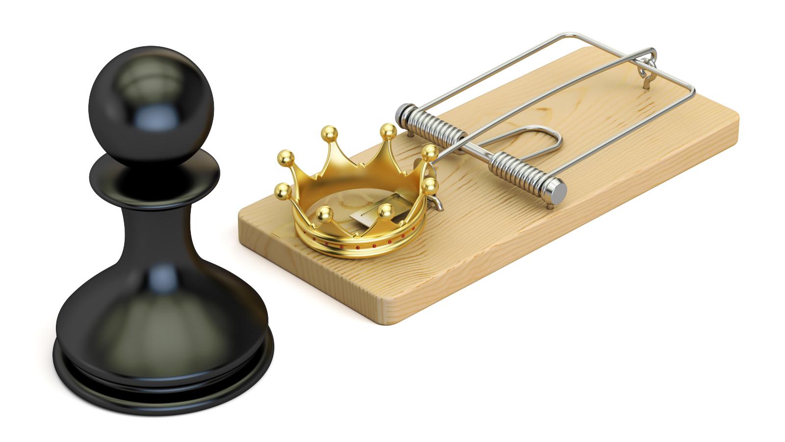 The two most common traps are the rousseau gambit (3…f5) and the blackburne . The 10 Best Chess Traps Chess Com