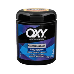 Oxy Acne Medication Cleansing Pads Daily Defense With Maximum Strength 2 Salicylic Acid 90 Pads 