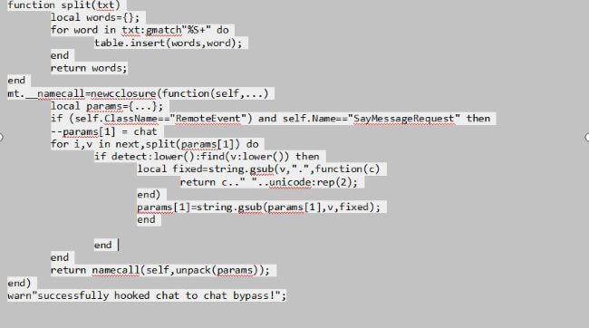 Roblox Security Code Mismatch Bypass Chat Filter Roblox How To Add Script 
