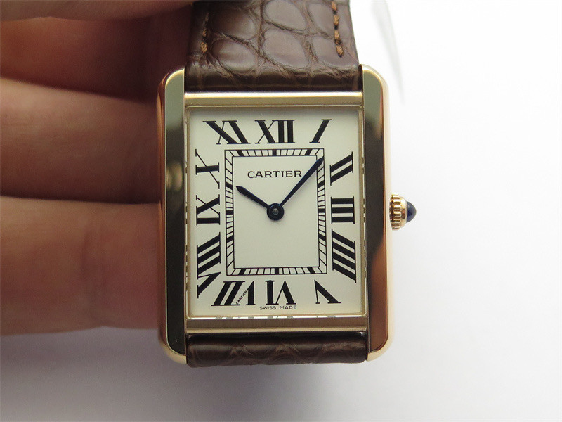 Cartier tank solo w5200025 rg af 1:1 best edition review from intime