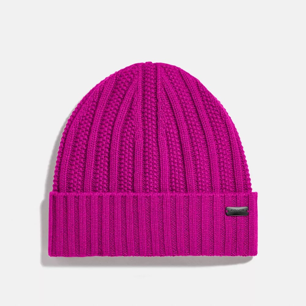 The crochet seed stitch is a simple stitch that any beginner can easily learn to do. Cashmere Seed Stitch Knit Hat Coach