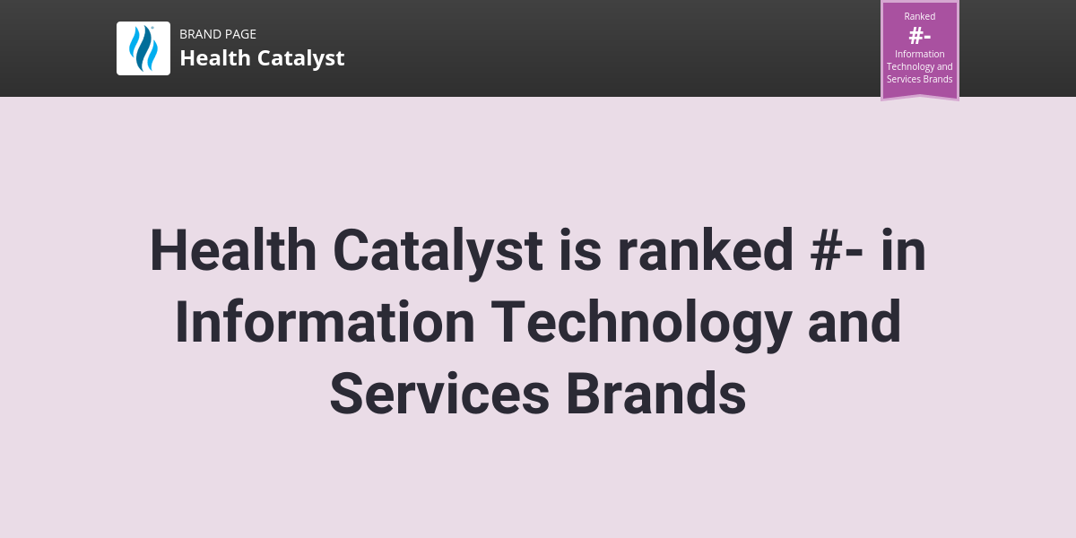 Welcome to the health catalyst, inc. Health Catalyst Nps Customer Reviews Comparably