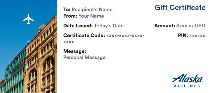 Give the gift of travel with gift certificates